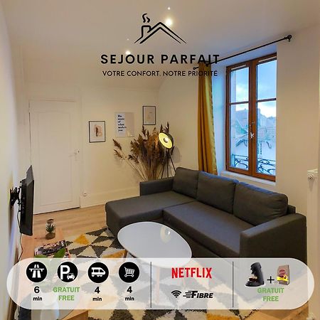 Appart'Hotel Le Strasbourg - Renove, Calme Et Netflix Бельфор Экстерьер фото